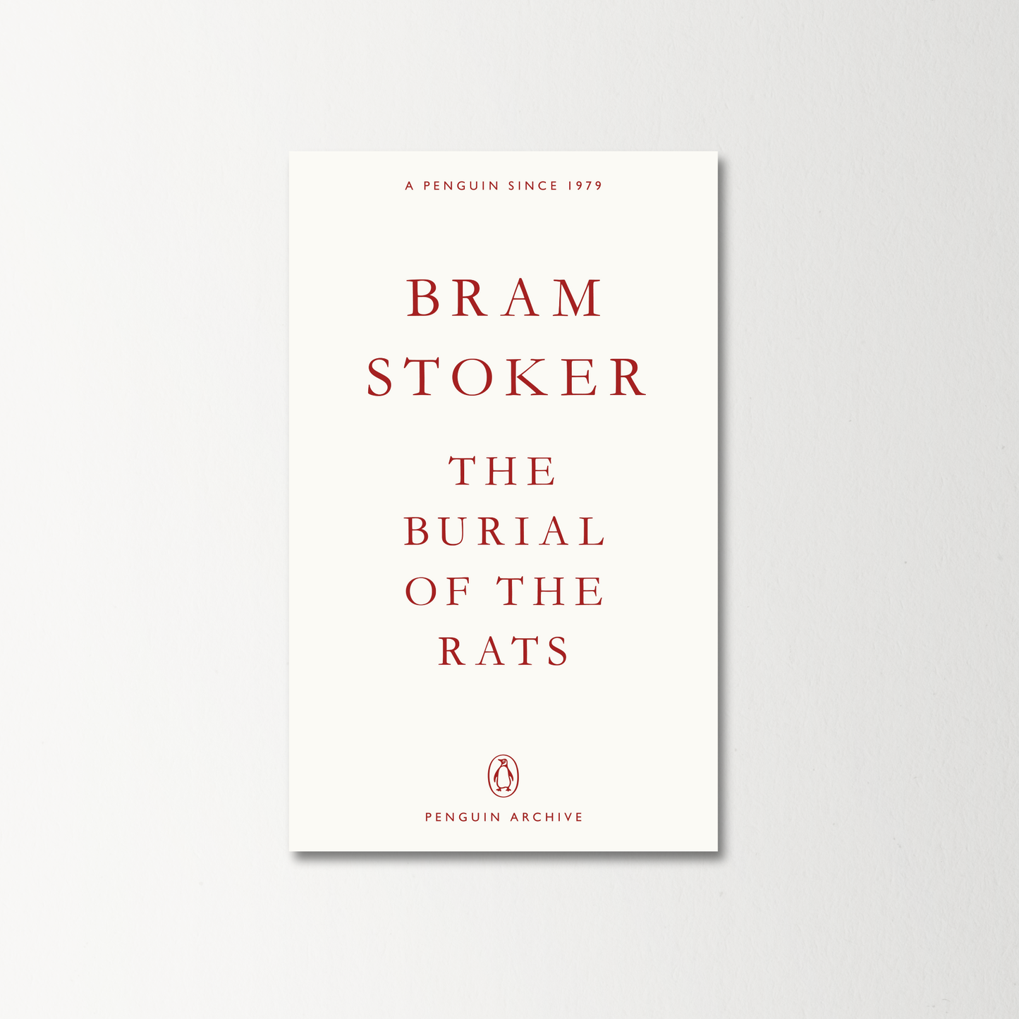 The Burial of the Rats by Bram Stoker