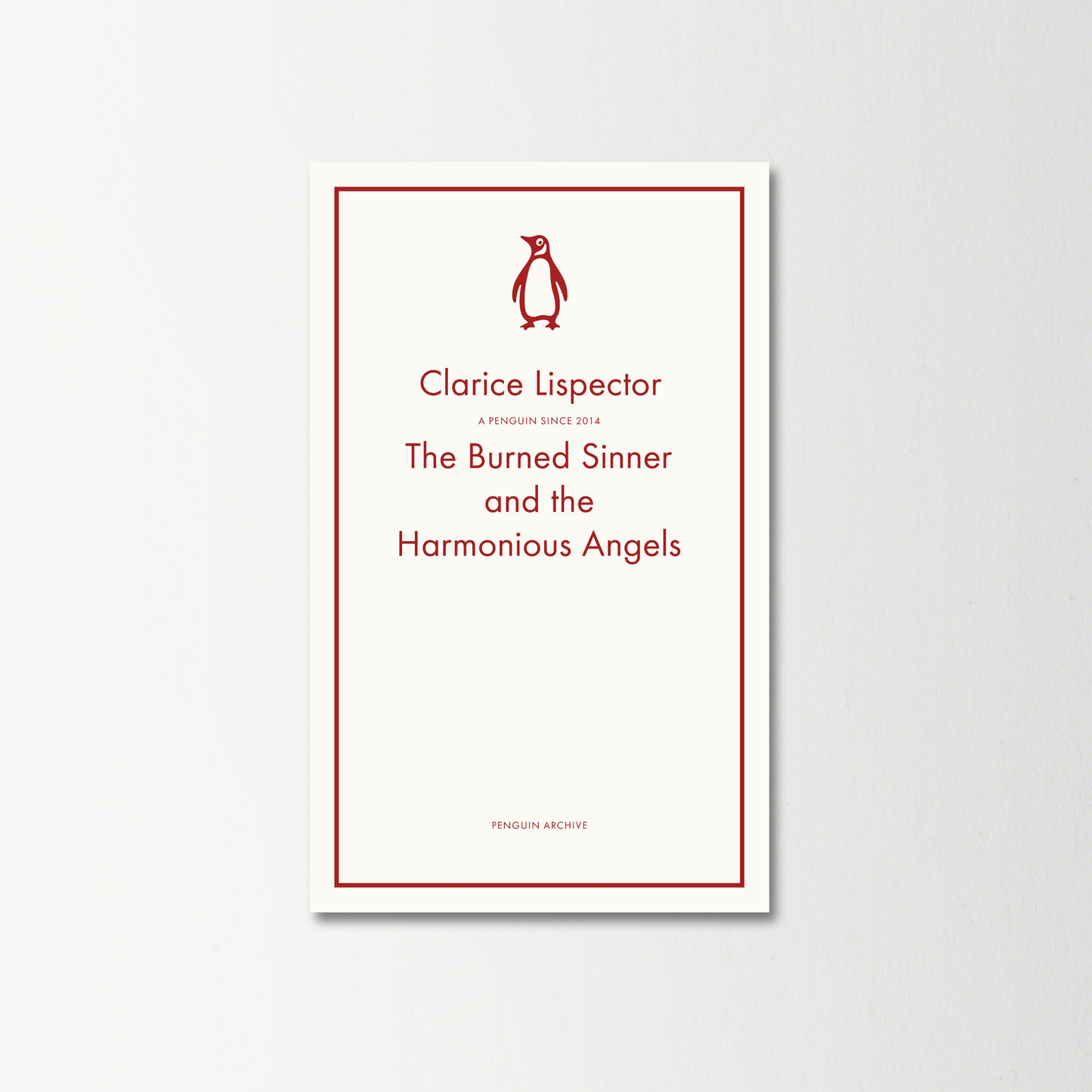 The Burned Sinner and the Harmonious Angels by Clarice Lispector